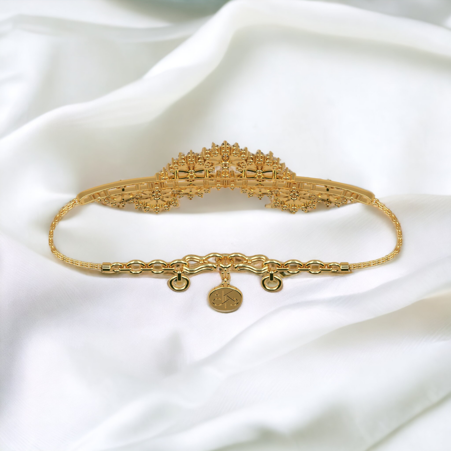 Ethereal Lace Palm Cuff + Bracelet
