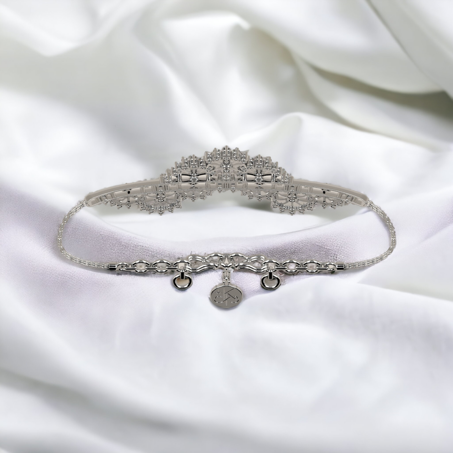 Ethereal Lace Palm Cuff + Bracelet