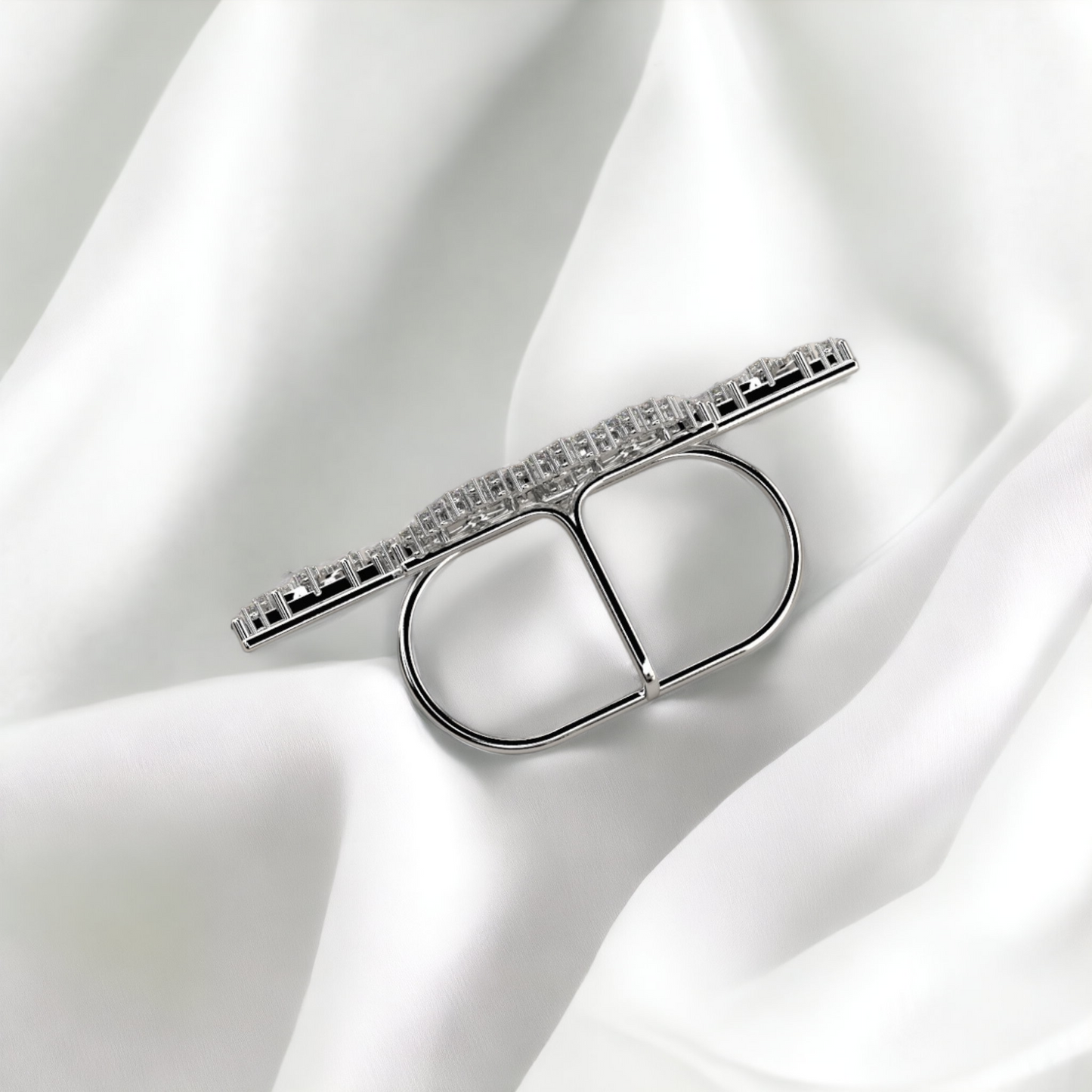 Ethereal Lace Two Finger Ring