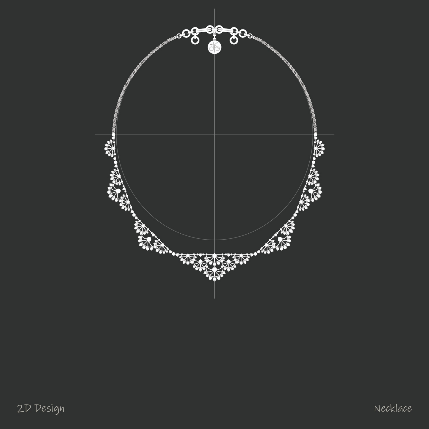 Ethereal Lace Collar Necklace